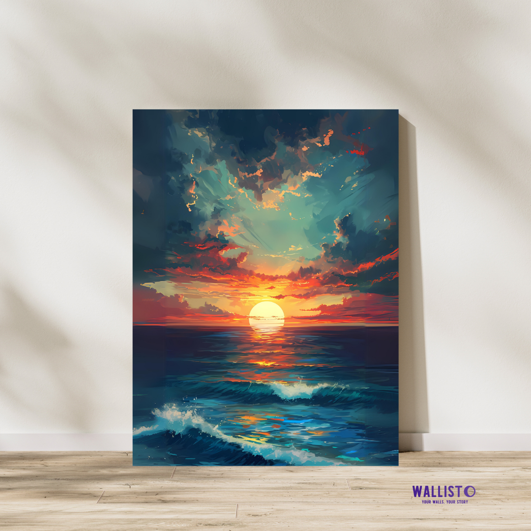 Ocean's Twilight Serenity