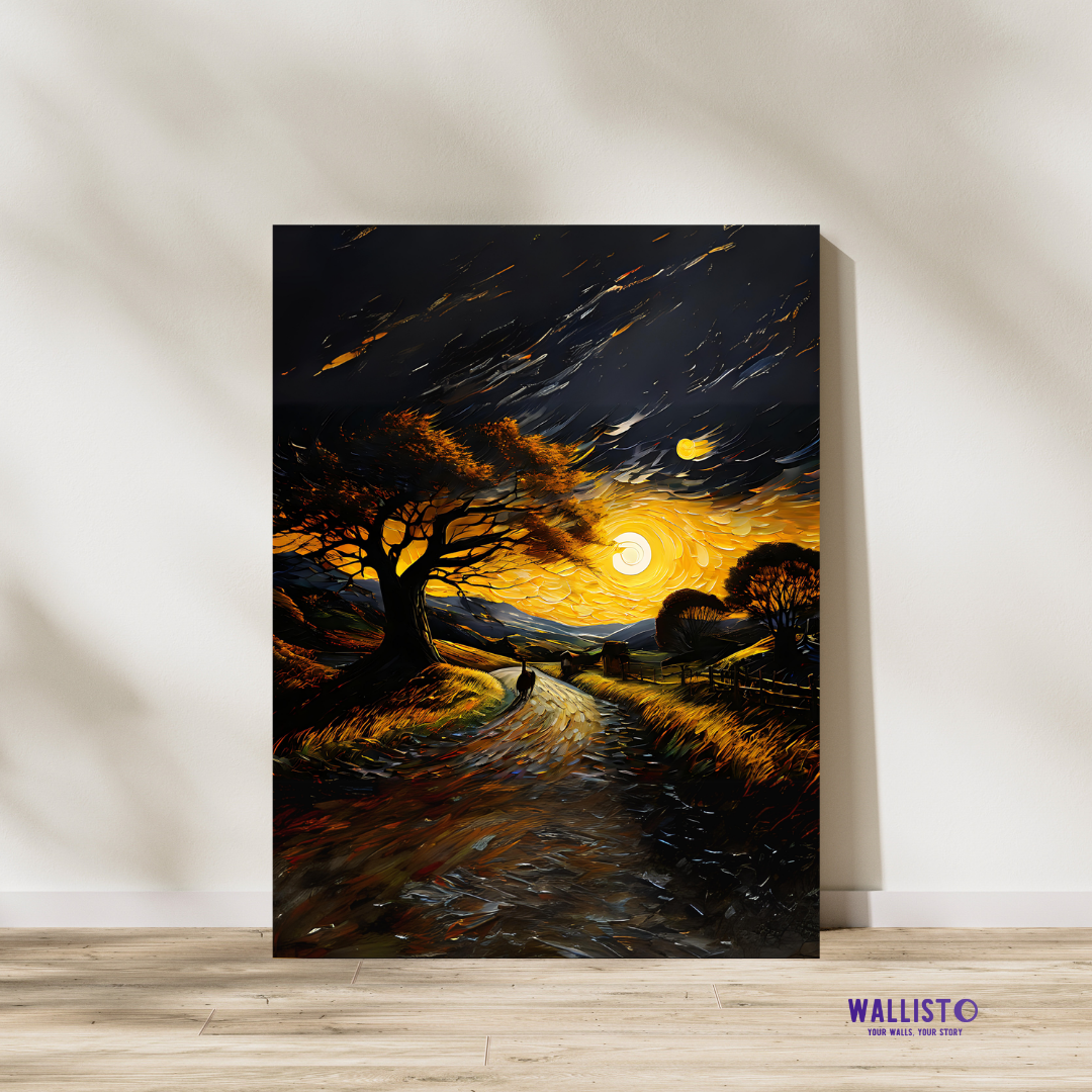 Golden Twilight Path