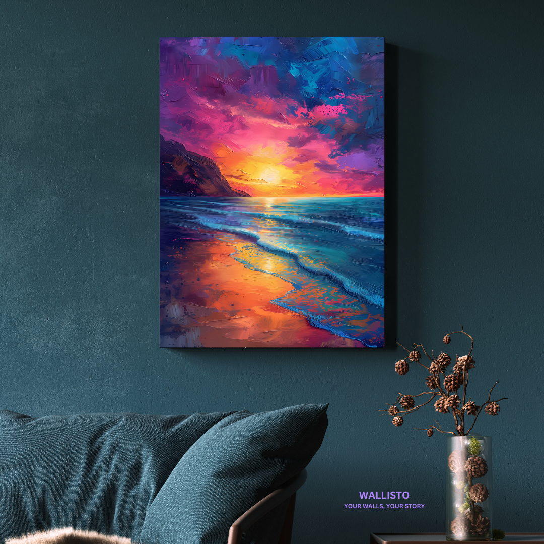 Vivid Sunset Shore