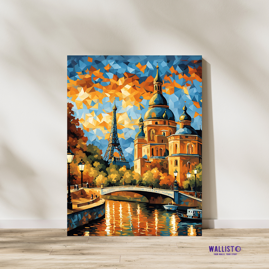Parisian Sunset Glow