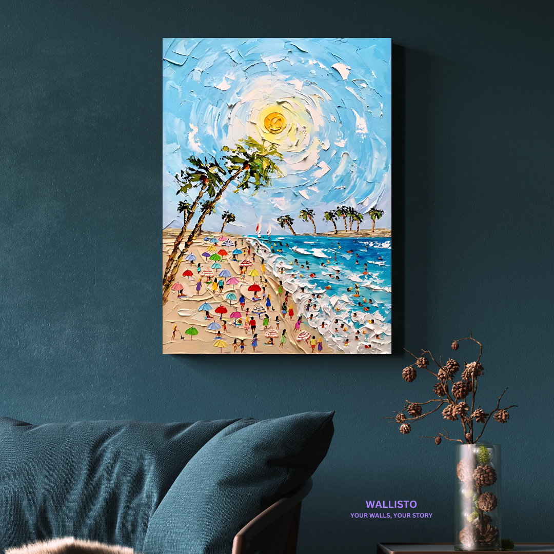 Vibrant Beach Day