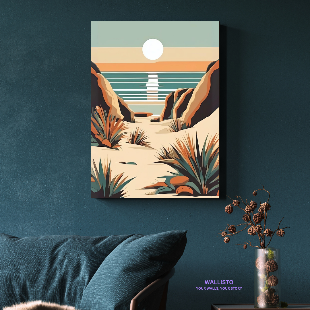 Serene Beach Path