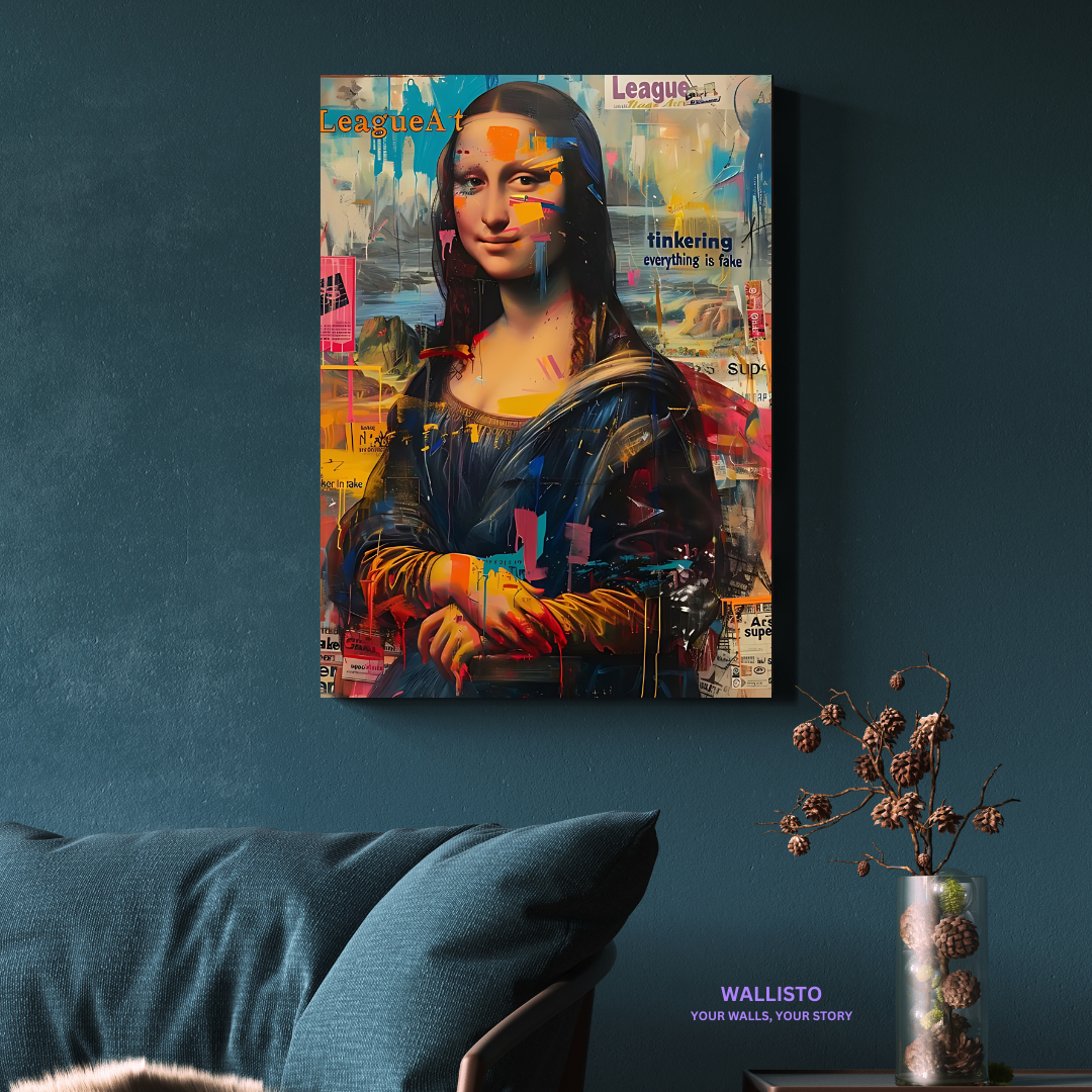 Mona Lisa (Street Art Interpretation)