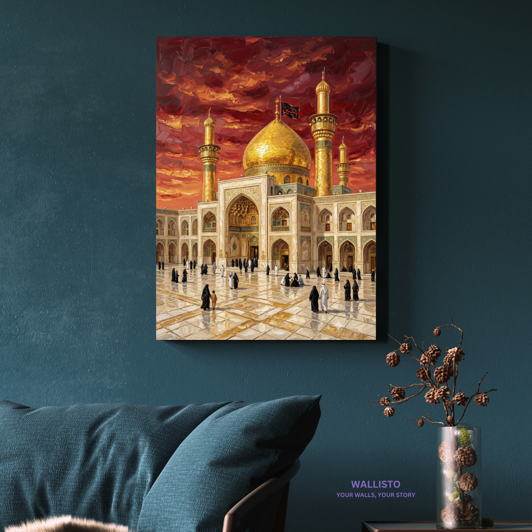 Karbala Under Crimson Skies