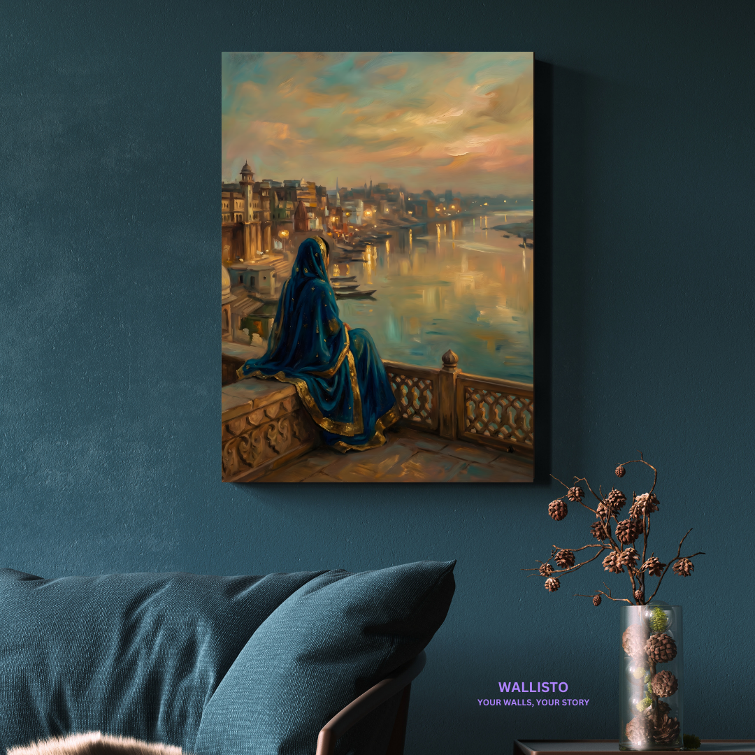 Gaze Over the Sacred Ghats