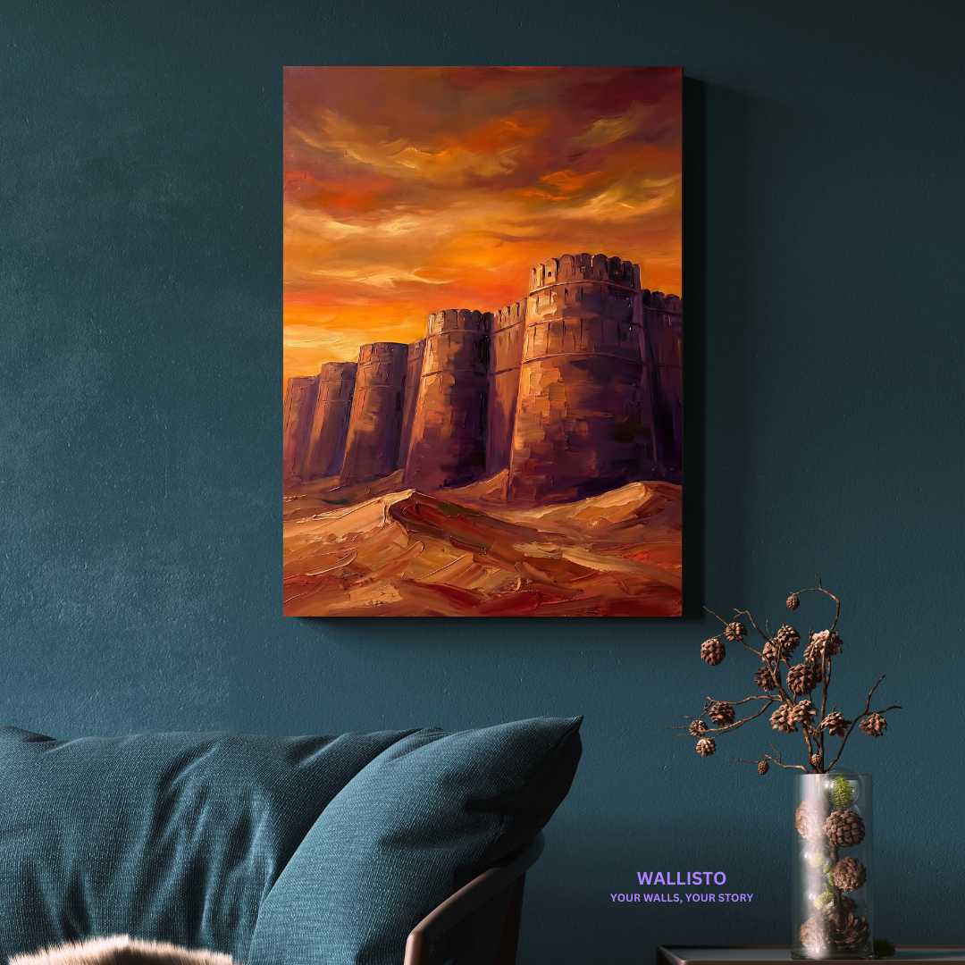 Derawar Fort in Burning Skies