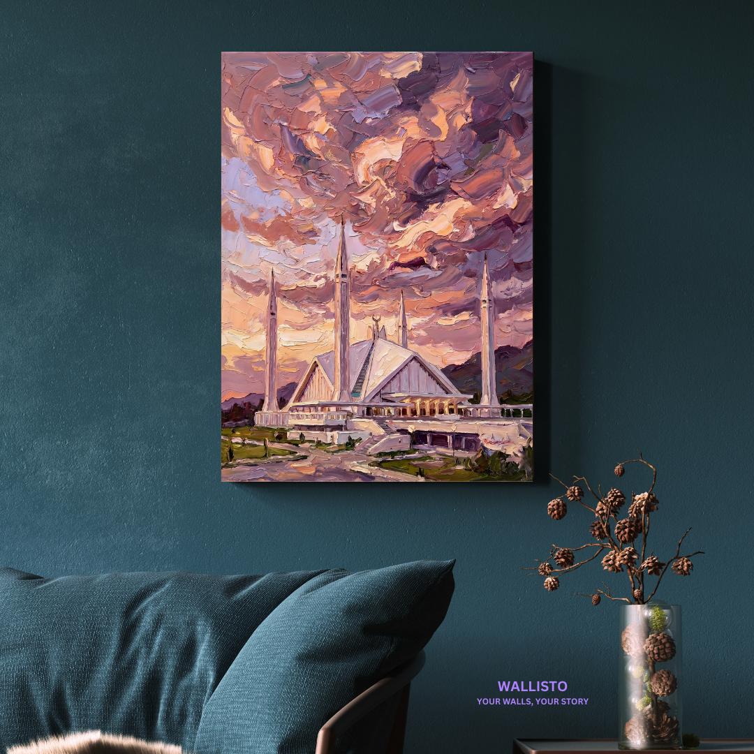 Faisal Mosque at Twilight