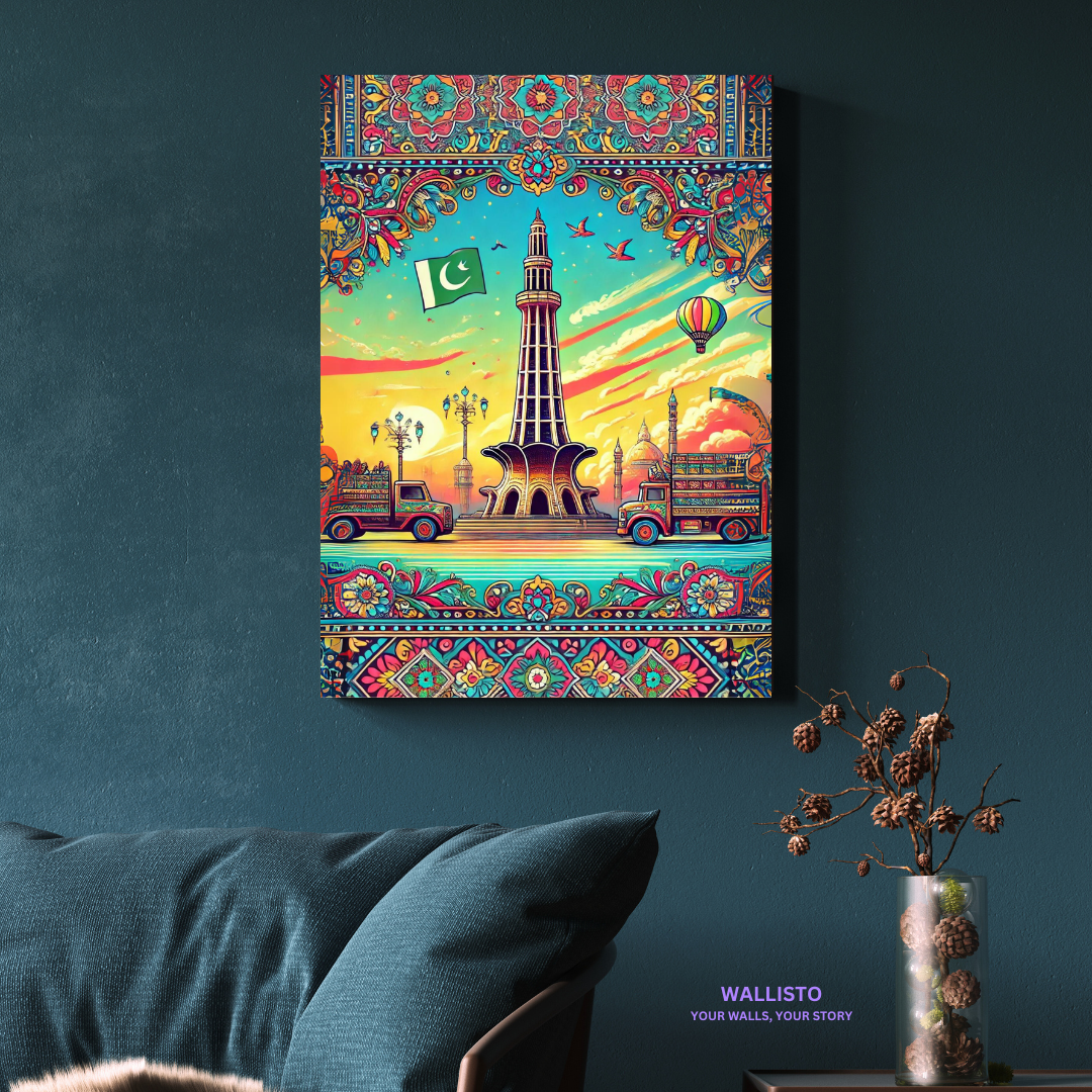Vibrant Minar-e-Pakistan