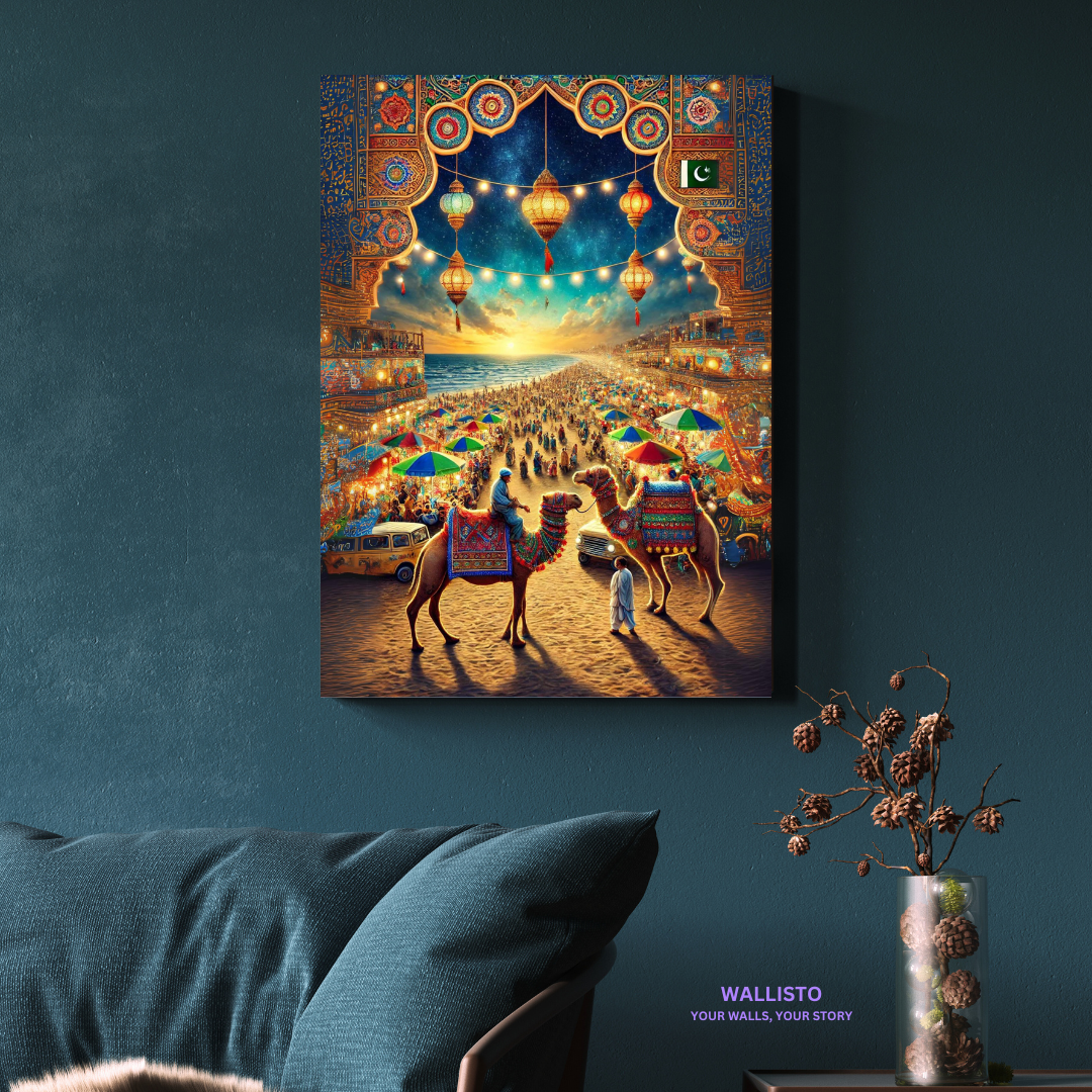 Festive Karachi Beach