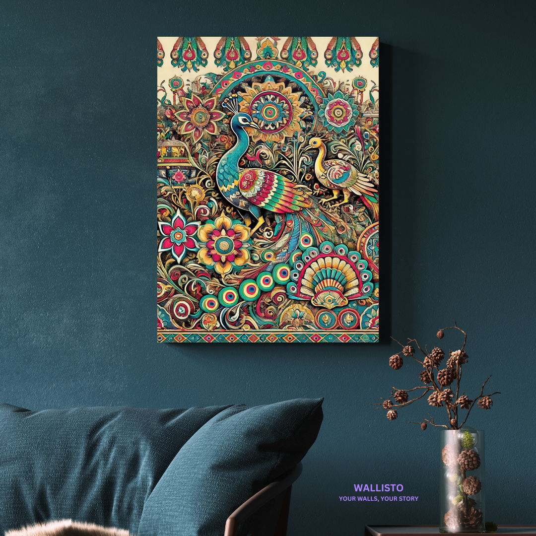 Peacock Art of Pakistan
