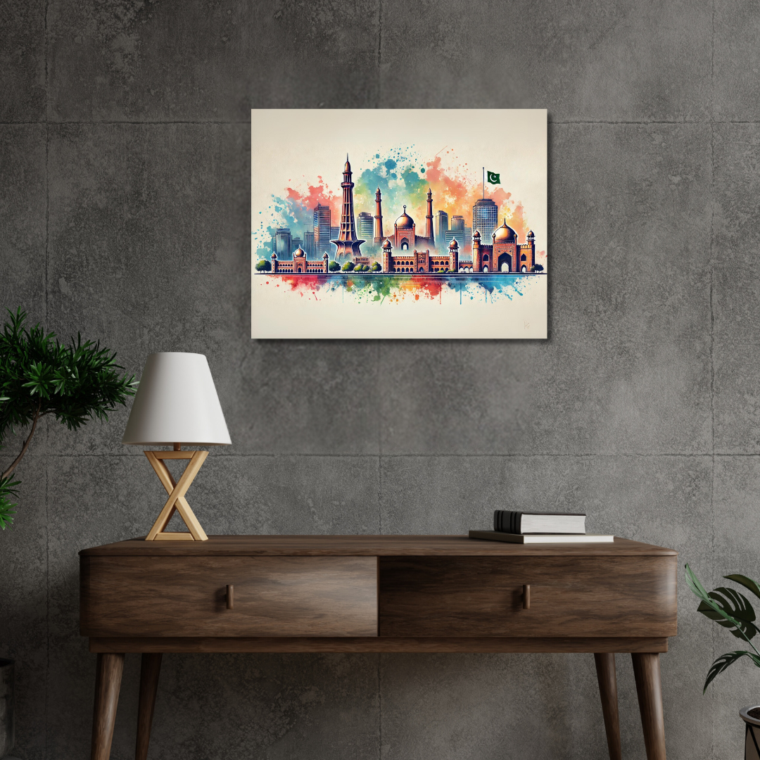 Iconic Lahore Skyline