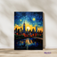Starry Skyline Elegance