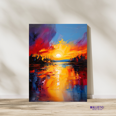 Radiant Sunset Reflections