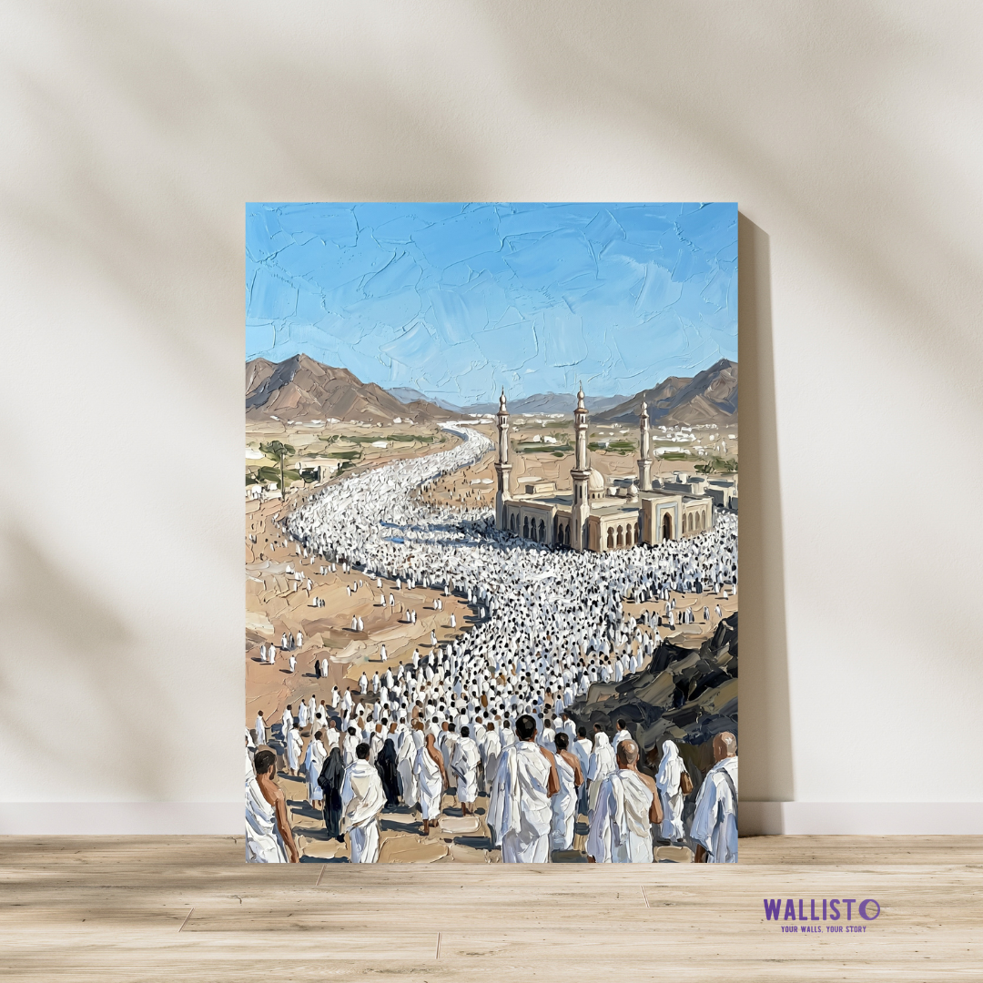 A Sea of White at Arafat