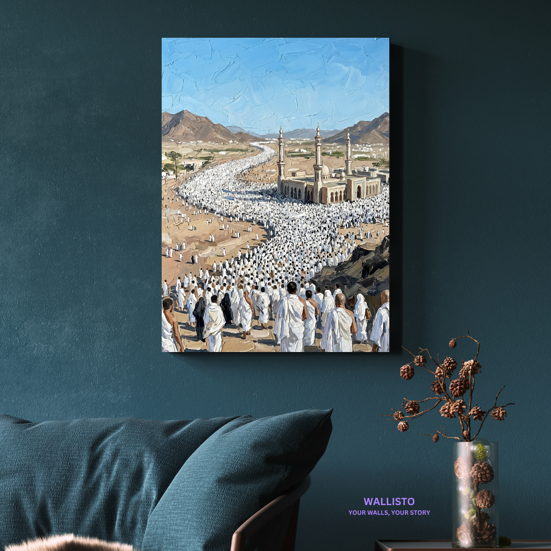A Sea of White at Arafat