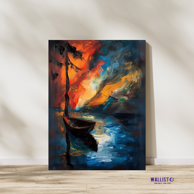 Mystical Dusk by the Shore