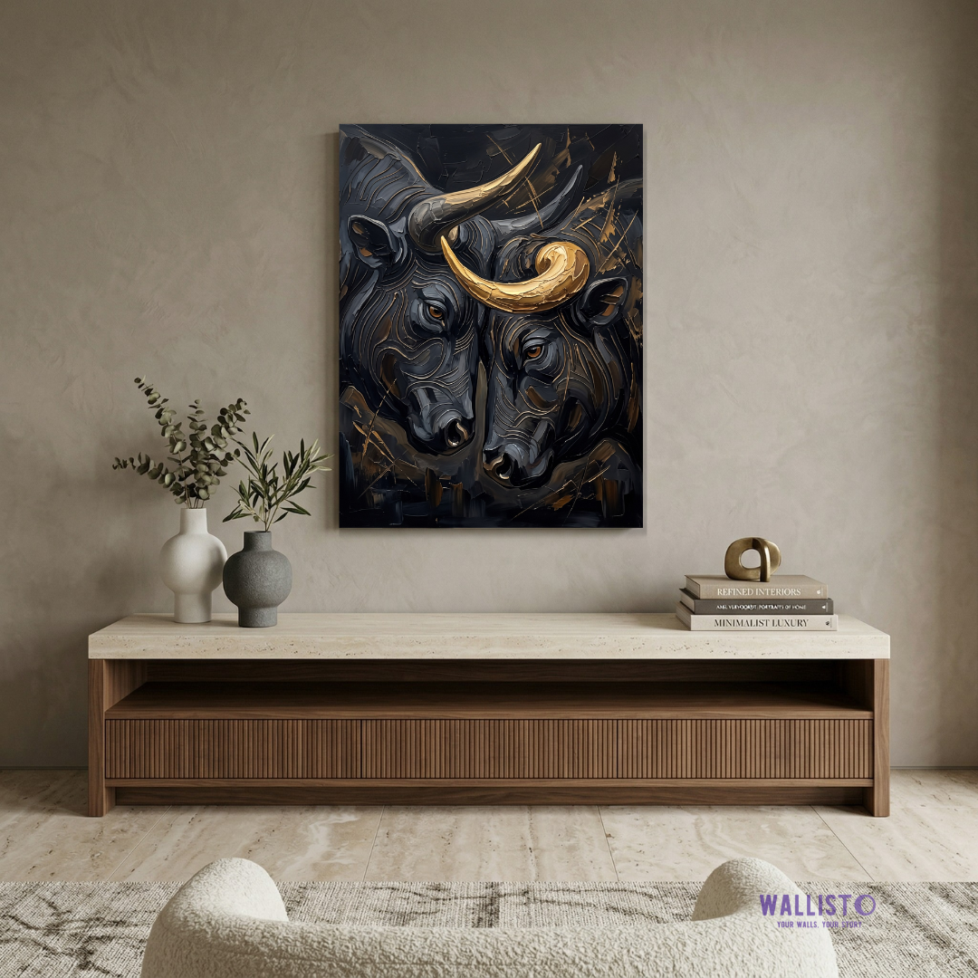 Gilded Bulls