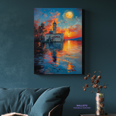 Moonlit Church
