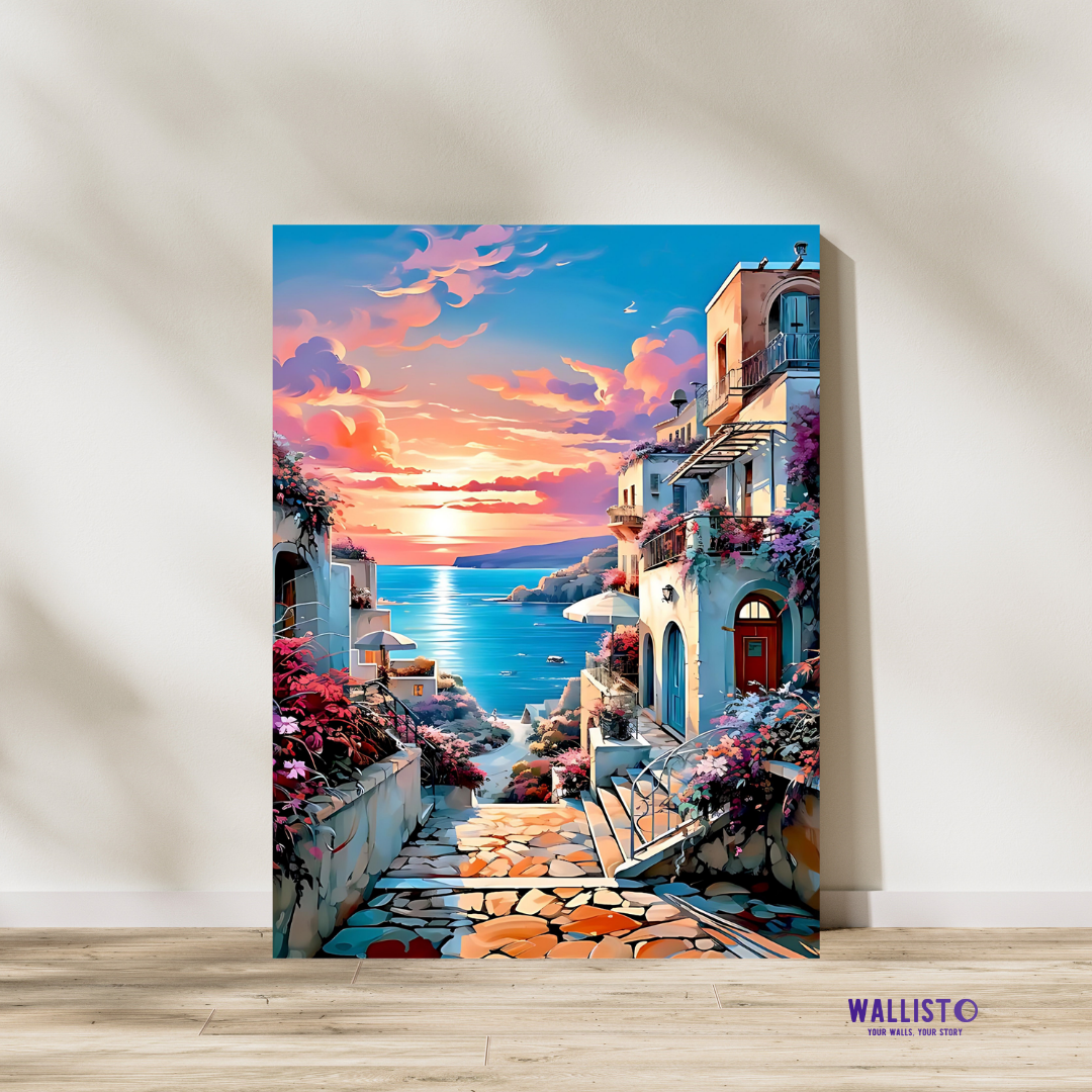 Santorini Sunset Bliss