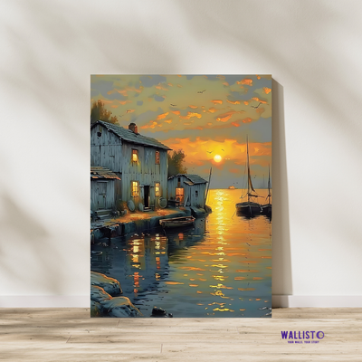 Golden Hour Harbor