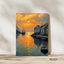 Tranquil Harbor Sunset