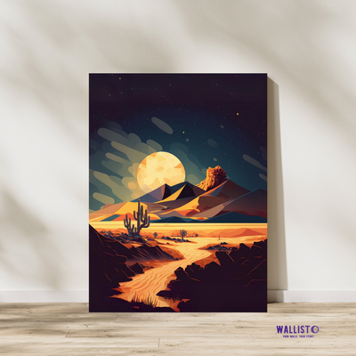 Moonlit Desert