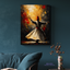 Sufi Dancer in Silhouette