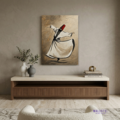 Graceful Whirling in White