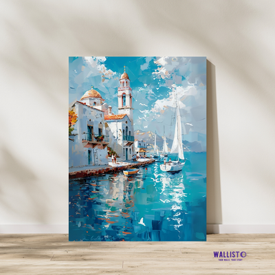 Sailboats of Santorini
