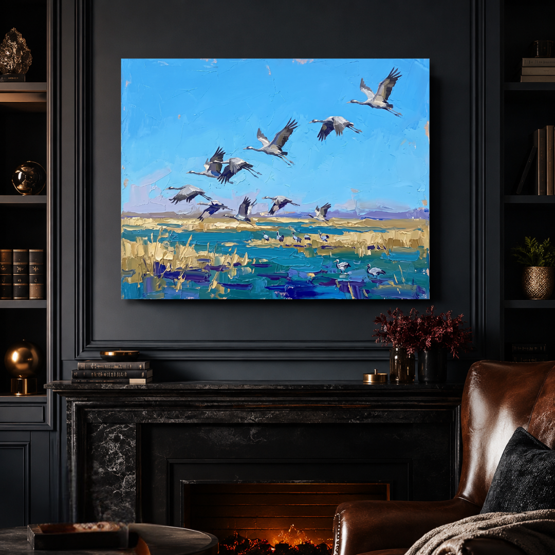 Demoiselle Cranes: The Long Journey Home