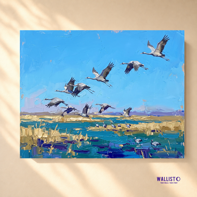 Demoiselle Cranes: The Long Journey Home
