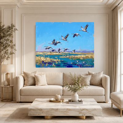 Demoiselle Cranes: The Long Journey Home