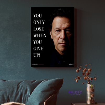 You Only Lose When You Give Up | Imran Khan