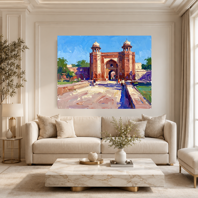 Lahore Fort: Through the Alamgiri Gate