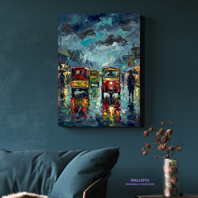 Monsoon Commute in Old Lahore