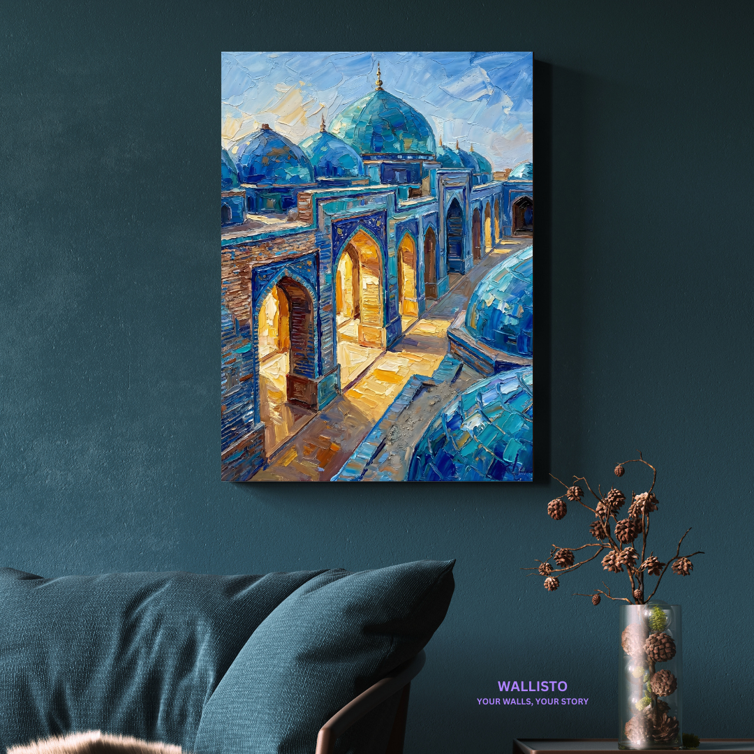 Blue Domes of Timeless Faith