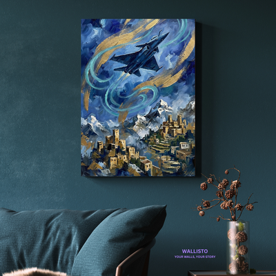 Flight Over Gilgit Valleys