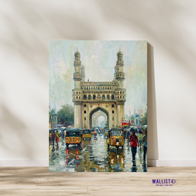 Charminar After the Rain