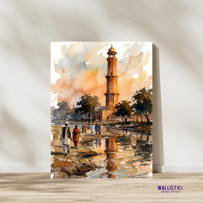 Minaret in Still Waters