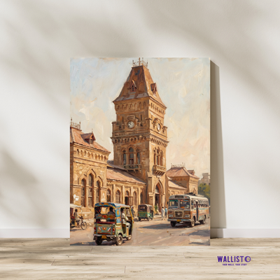 Clocktower Street Morning