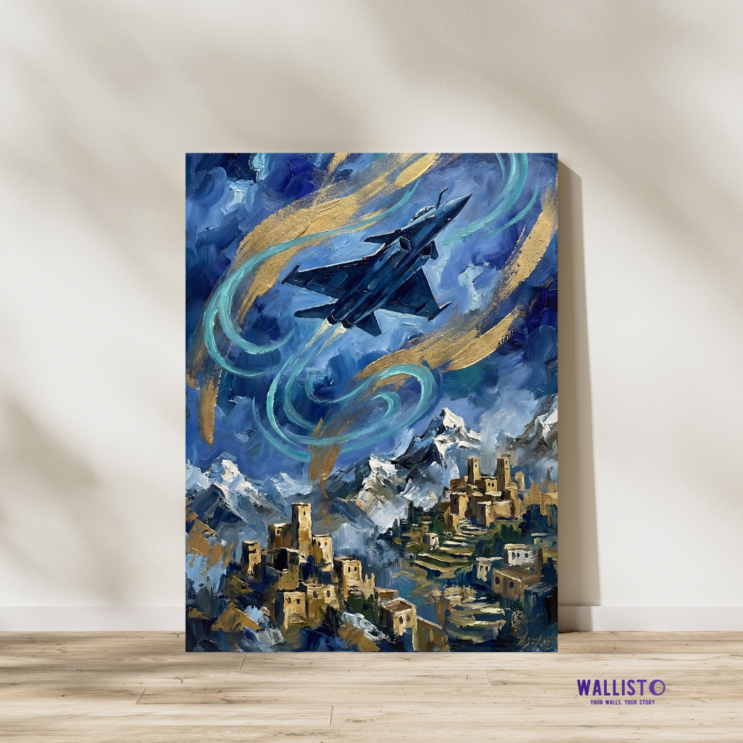 Flight Over Gilgit Valleys