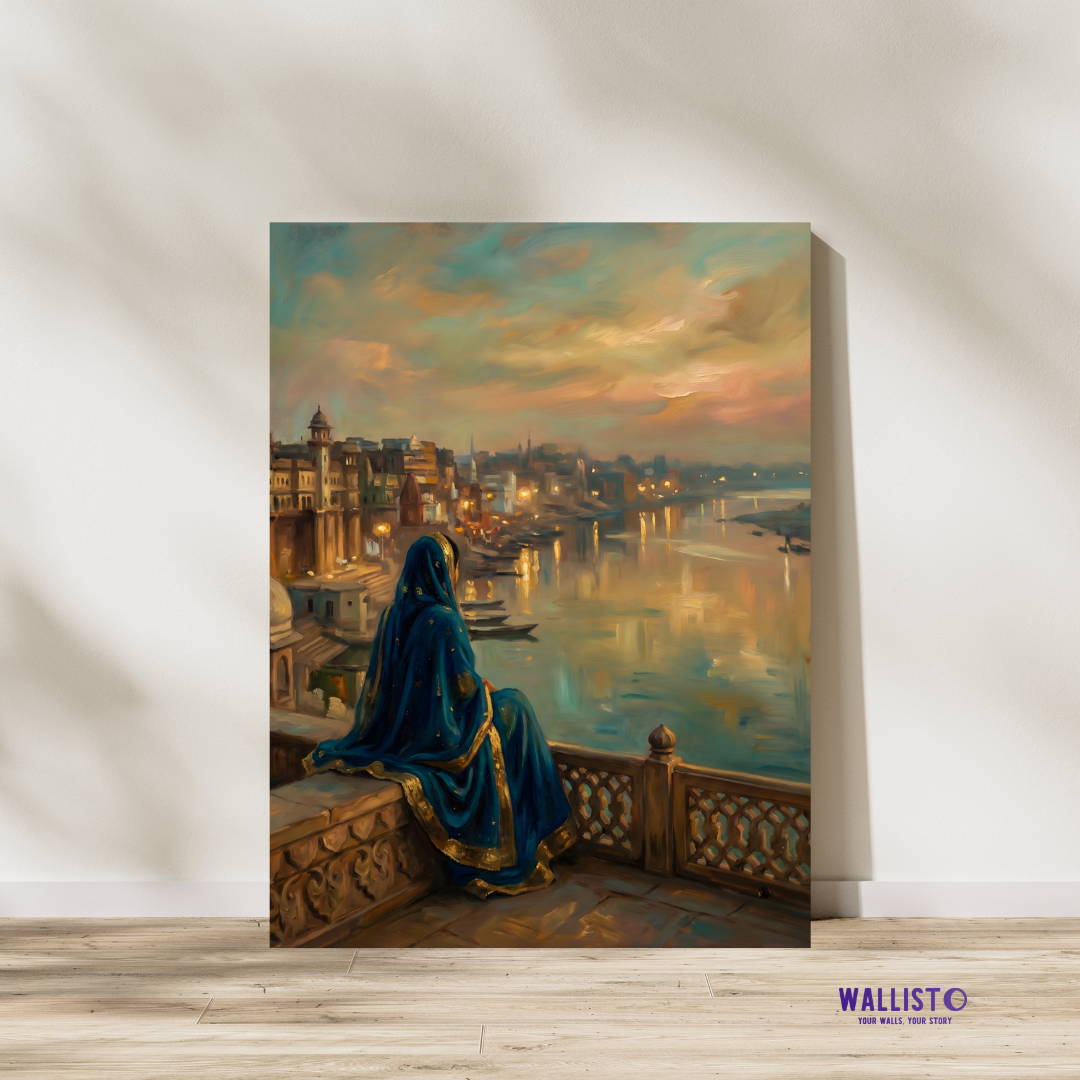 Gaze Over the Sacred Ghats