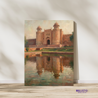 Reflections of the Lahore Gate