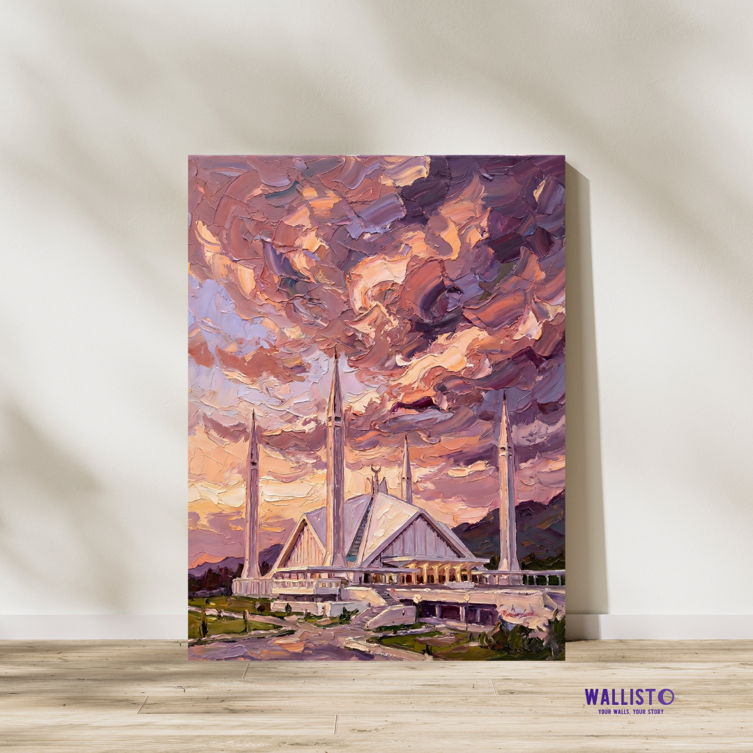 Faisal Mosque at Twilight