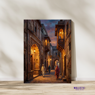 Lanterns of the Walled Evening