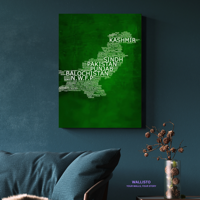 Pakistan Map with Provinces