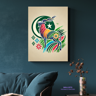 Artistic Markhor