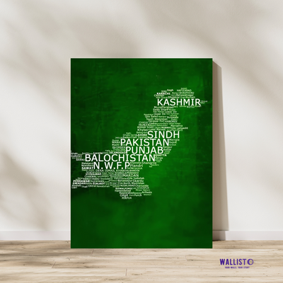 Pakistan Map with Provinces
