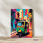 Colorful Rickshaw