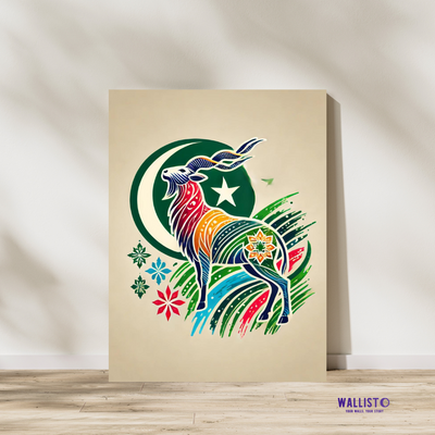 Artistic Markhor